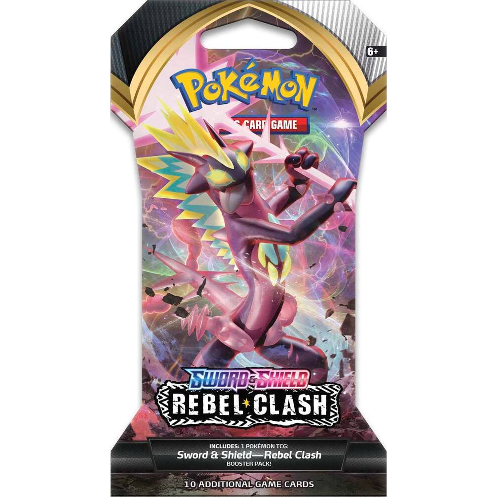 Pokemon TCG: Sword & Shield - Rebel Clash Sleeved Booster Pack