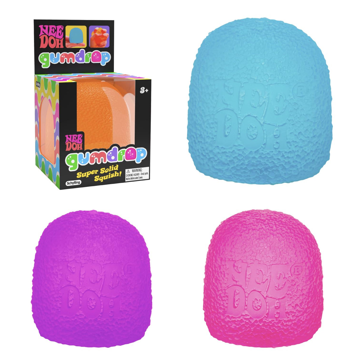 Nee Doh: gumdrop (Select Styles) - 100% Authentic