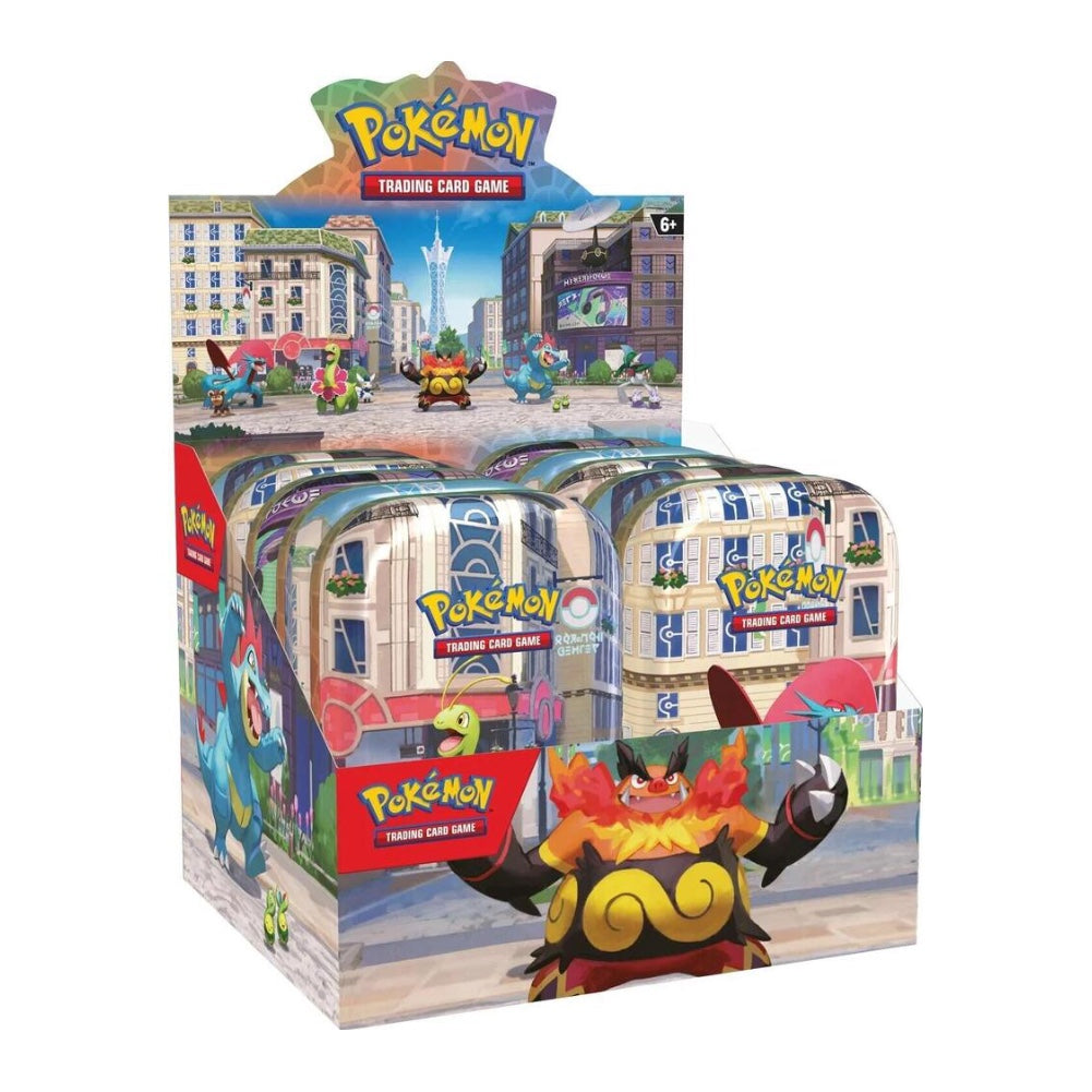 Pokemon TCG: Lumiose City Mini Tin Display