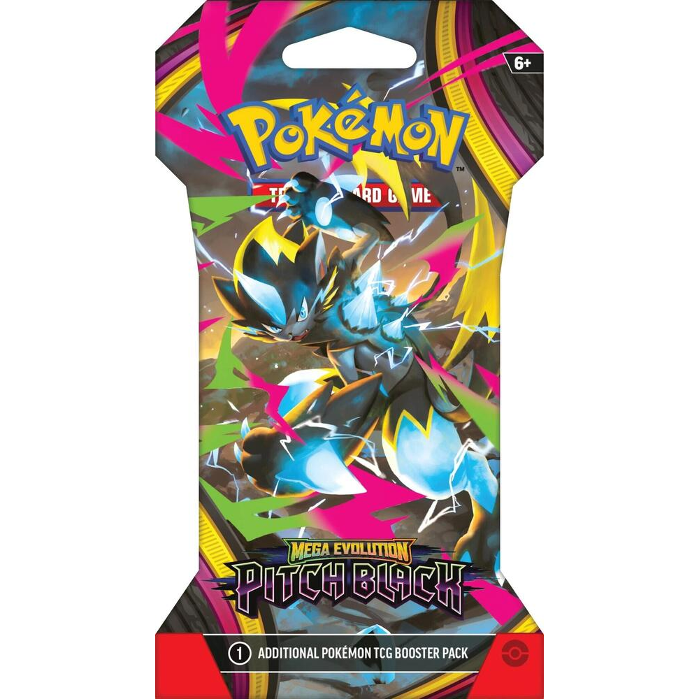 Pokemon TCG: Mega Evolution - Pitch Black Sleeved Booster Pack [ME04]