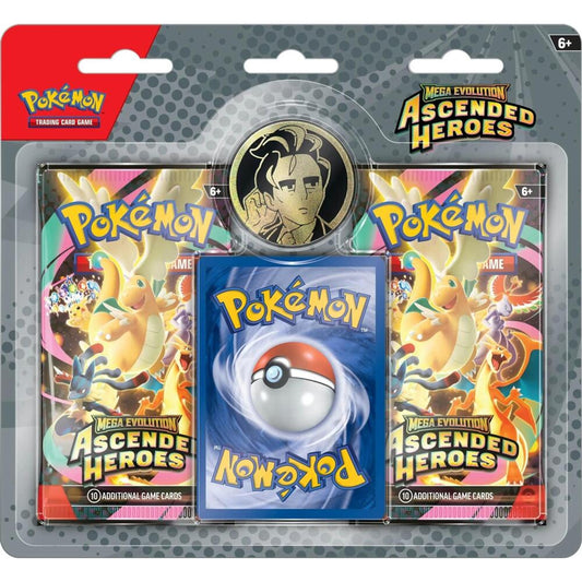 Pokemon TCG: Mega Evolution - Ascended Heroes 2 Pack Blister [ME2.5] Larry