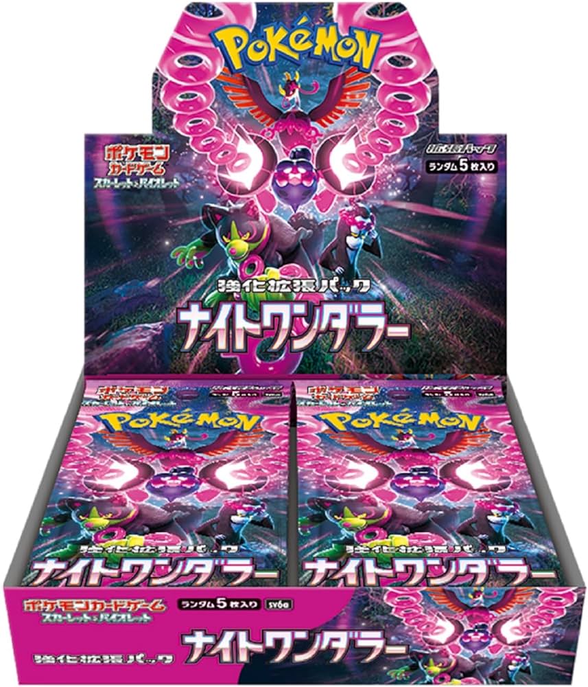 Pokemon TCG: [sv6a] Night Wanderer - Booster Box