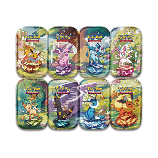 Pokemon TCG: Scarlet & Violet - Prismatic Evolutions - Mini Tin [sv8.5] Style May Vary