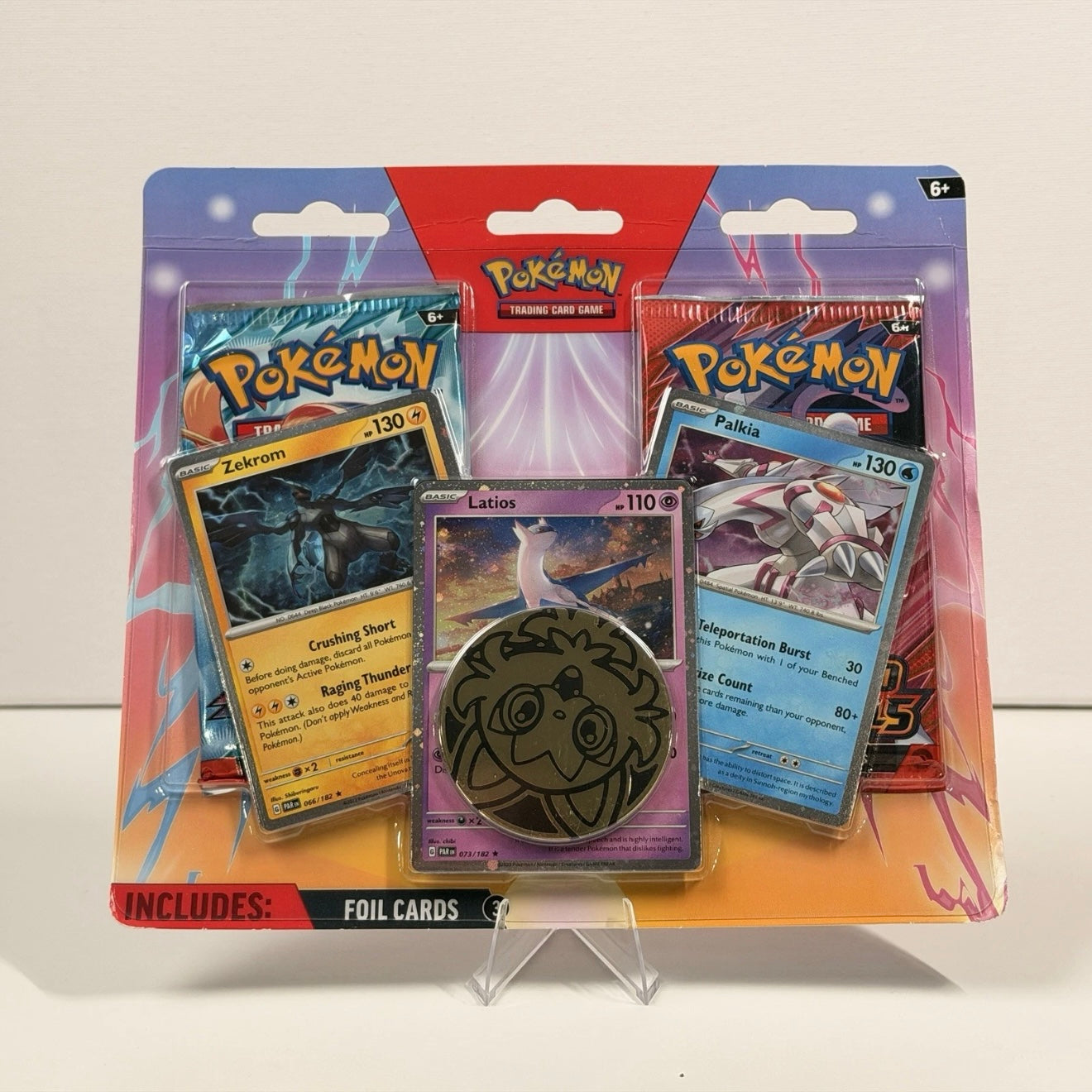 Pokemon TCG: Enhanced 2-Pack Blister Pack [Latios, Zekrom & Palkia]