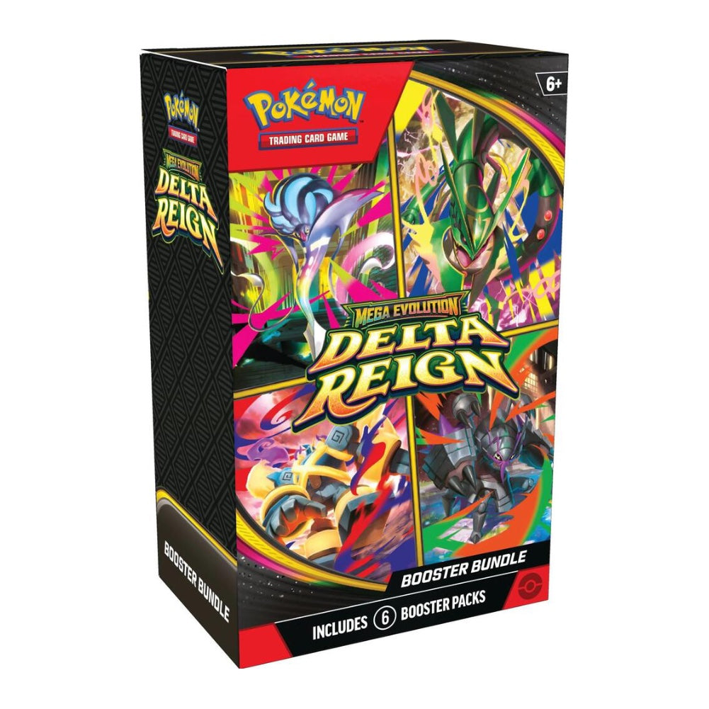 [PRE-ORDER - READ ITEM DESCRIPTION!] Pokemon TCG: Mega Evolution - Delta Reign Booster Bundle [ME06]