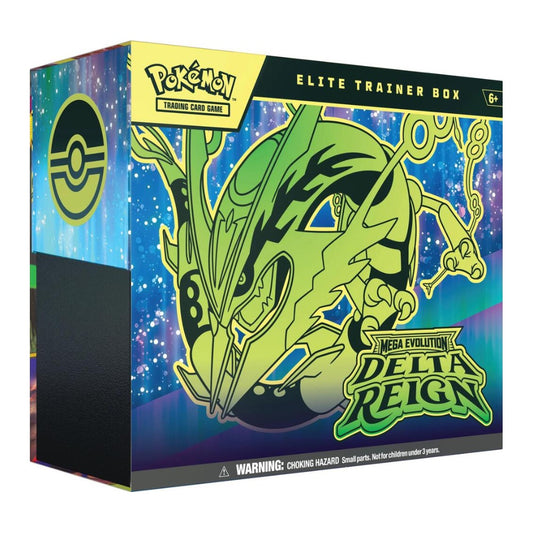 [PRE-ORDER - READ ITEM DESCRIPTION!] Pokemon TCG: Mega Evolution - Delta Reign Elite Trainer Box [ME06]