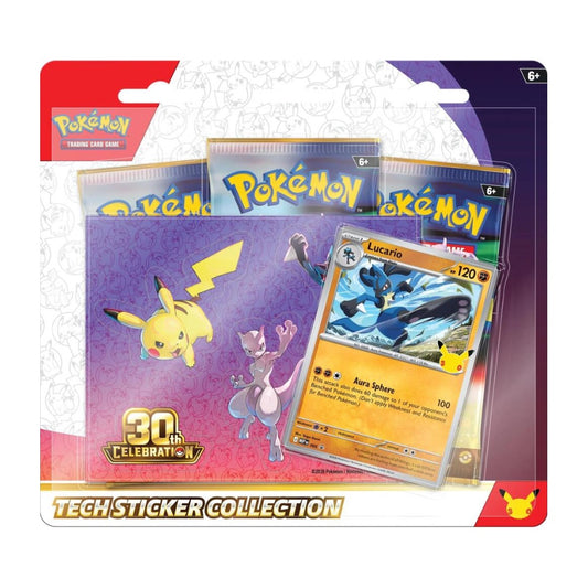 [PRE-ORDER - READ ITEM DESCRIPTION!] Pokemon TCG: 30th Celebration Tech Sticker Collection [Style May Vary]