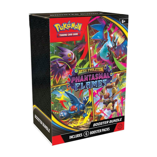 Pokemon TCG: Mega Evolution - Phantasmal Flames Booster Bundle [ME02]