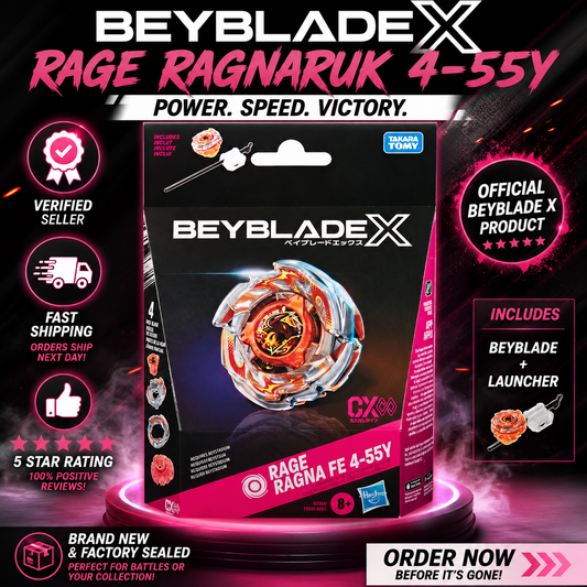 Beyblade X — Rage Ragnaruk 4-55Y