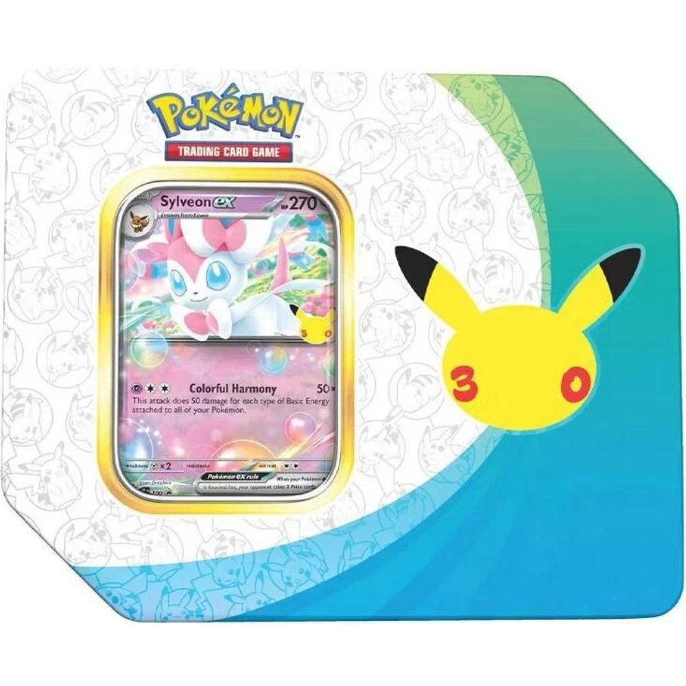 Pokemon TCG: 30th Celebration ex Tin (Random)